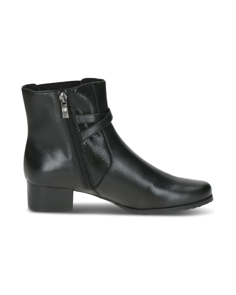 Caprice-Stiefelette-schwarz
