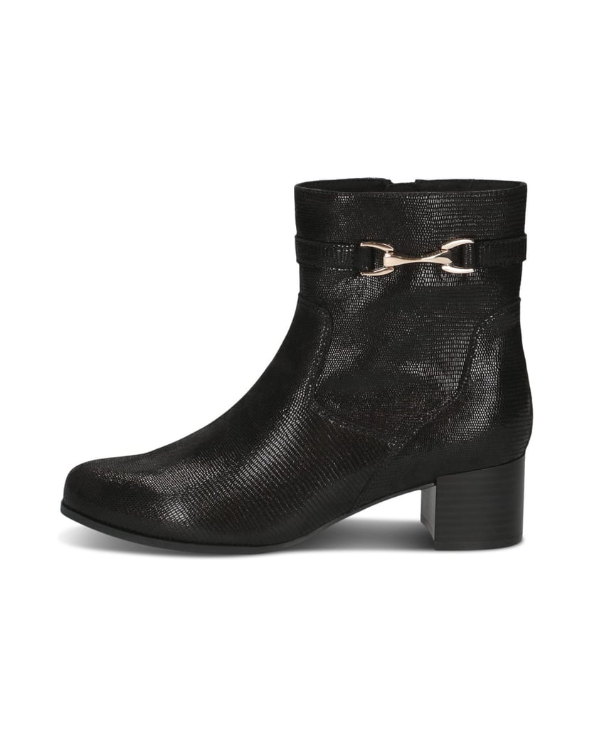 Caprice-Stiefelette-schwarz