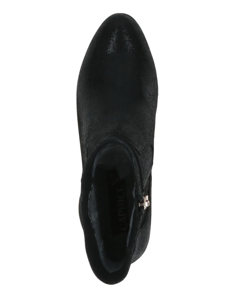 Caprice-Stiefelette-schwarz