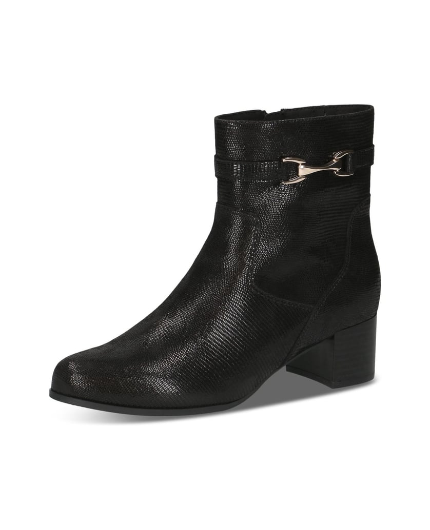 Caprice-Stiefelette-schwarz