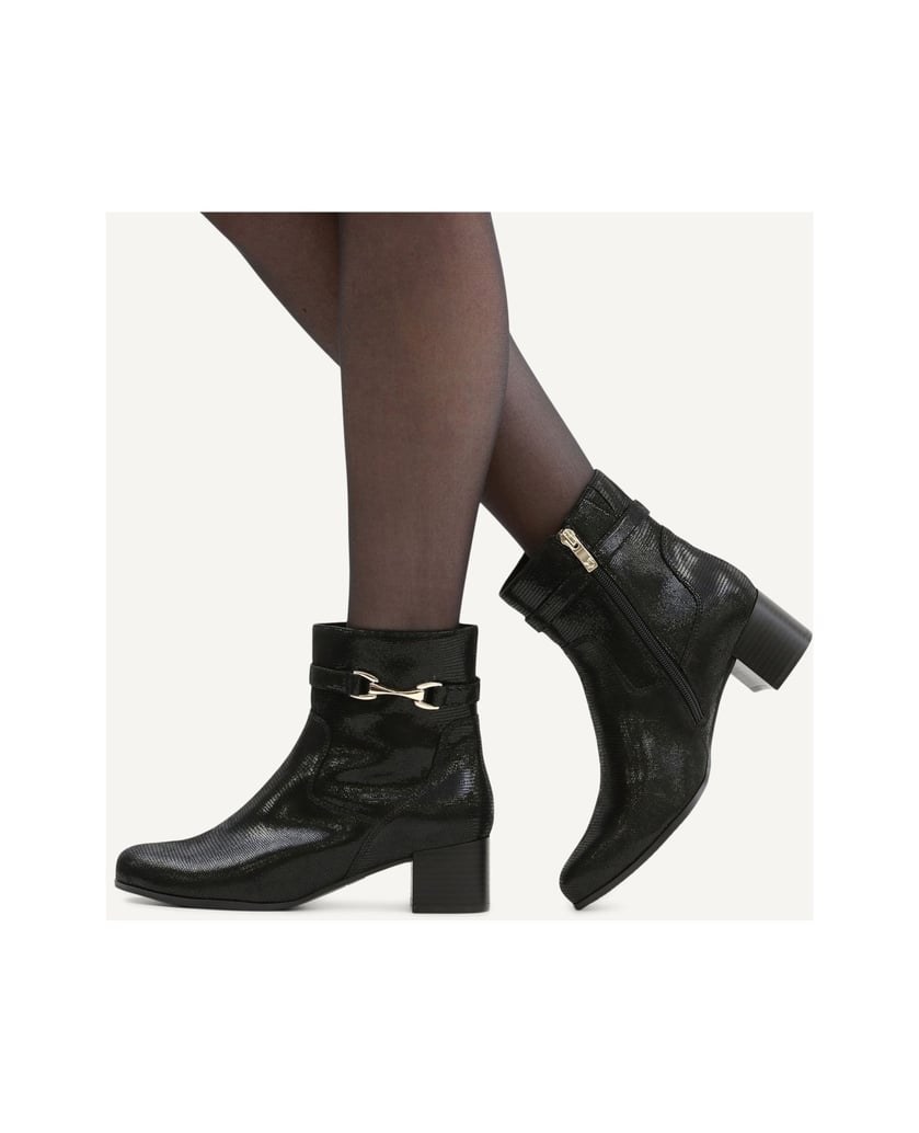 Caprice-Stiefelette-schwarz