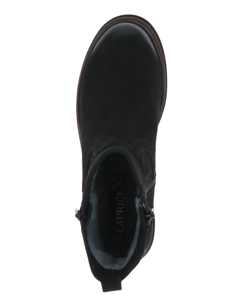 Caprice-Stiefelette-schwarz