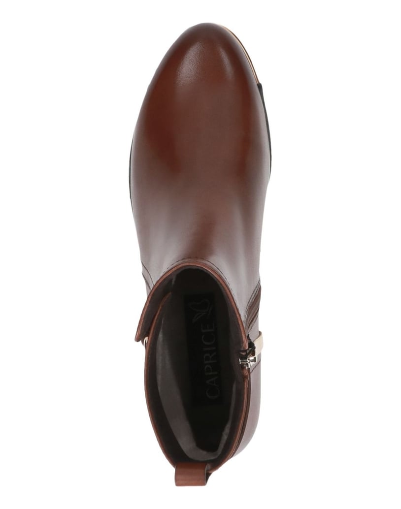 Caprice-Stiefelette-schwarz