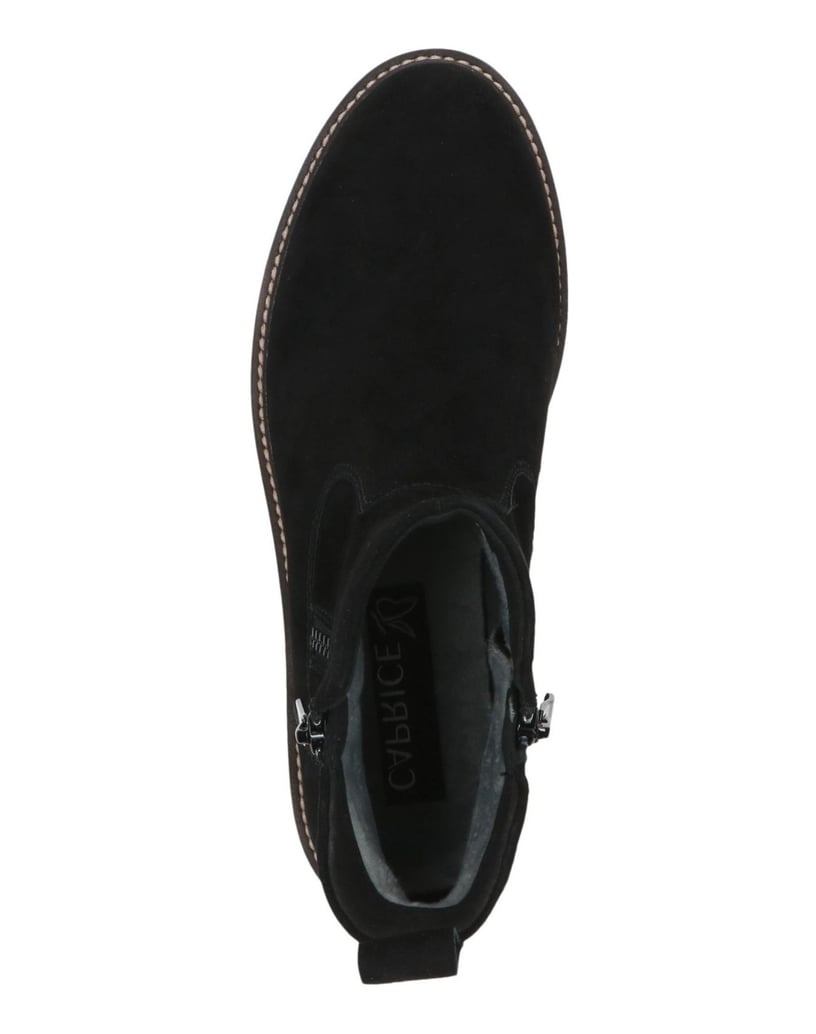 Caprice-Stiefelette-schwarz
