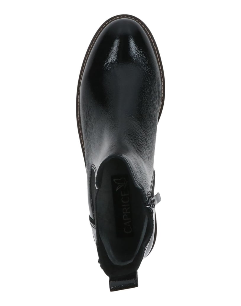 Caprice-Stiefelette-schwarz