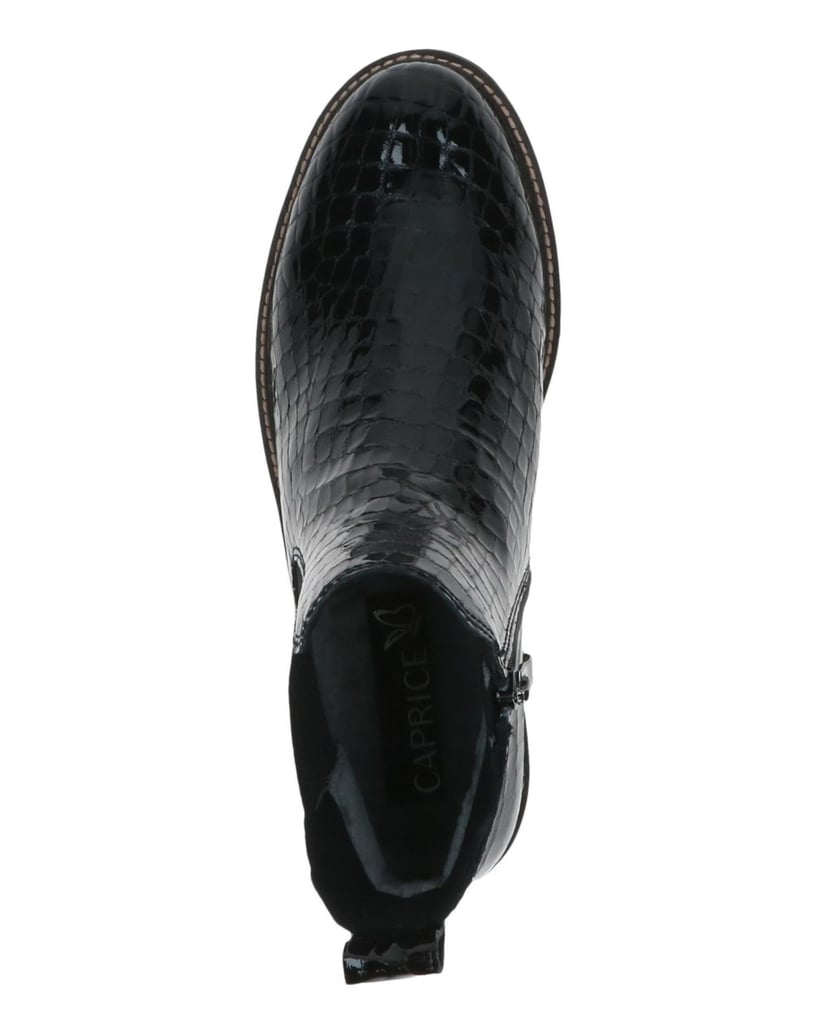 Caprice-Stiefelette-schwarz