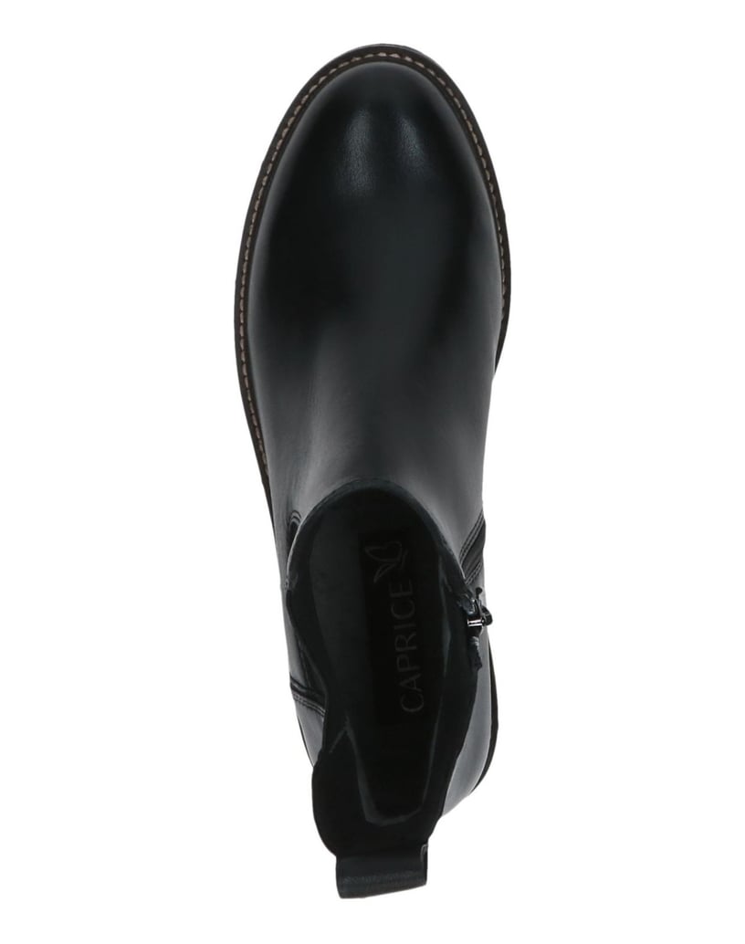 Caprice-Stiefelette-schwarz