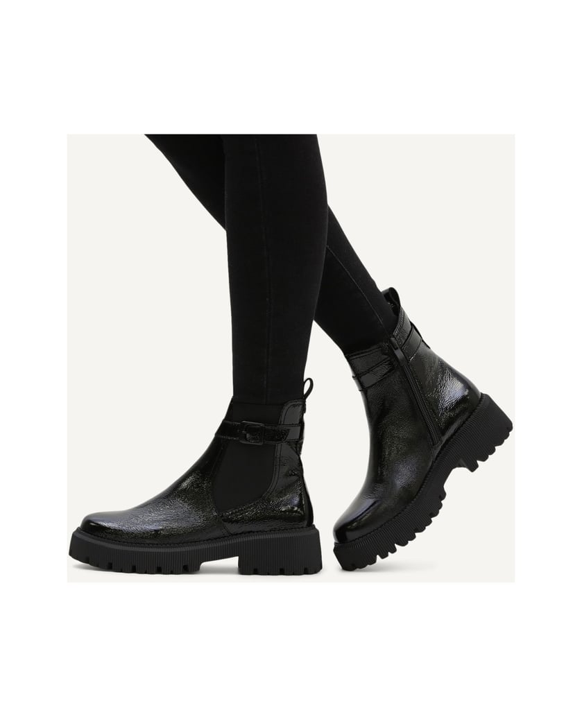 Caprice-Stiefelette-schwarz
