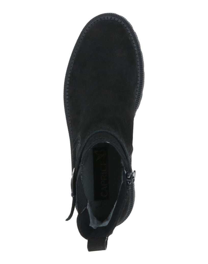 Caprice-Stiefelette-schwarz