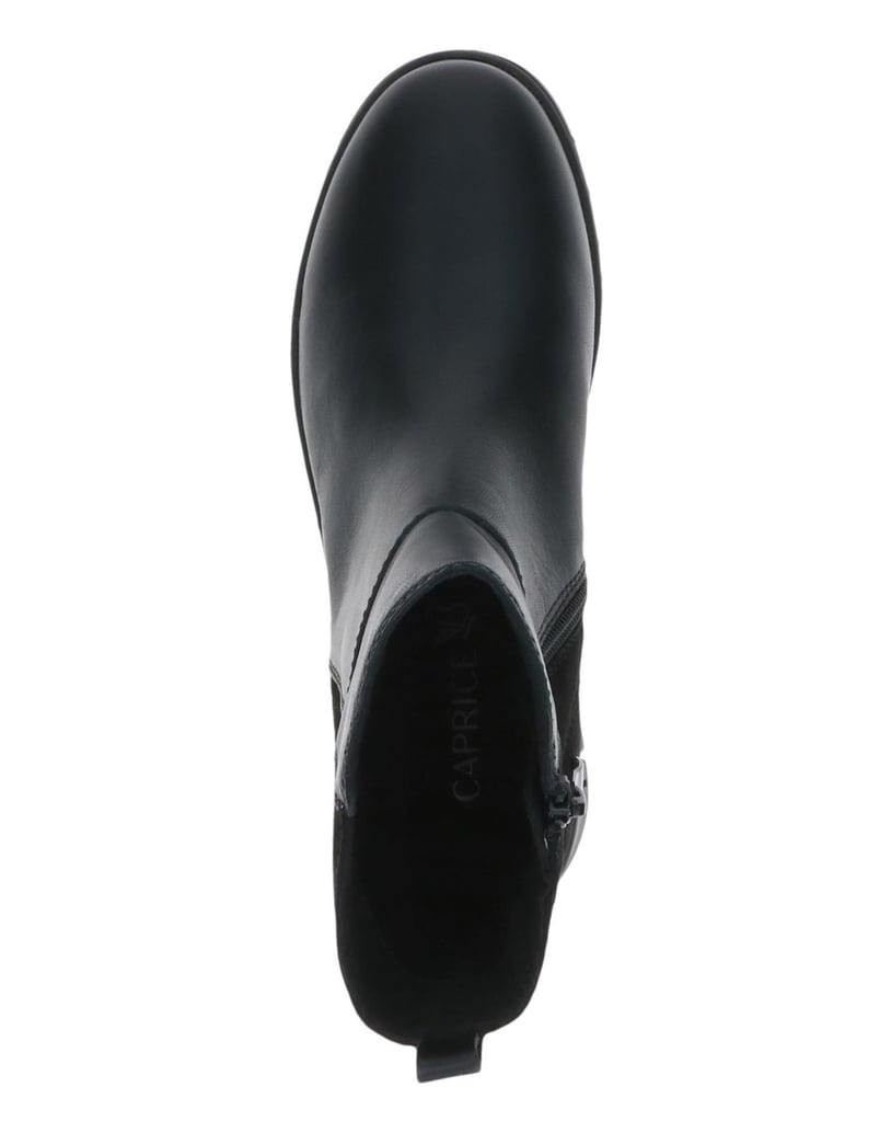 Caprice-Stiefelette-schwarz