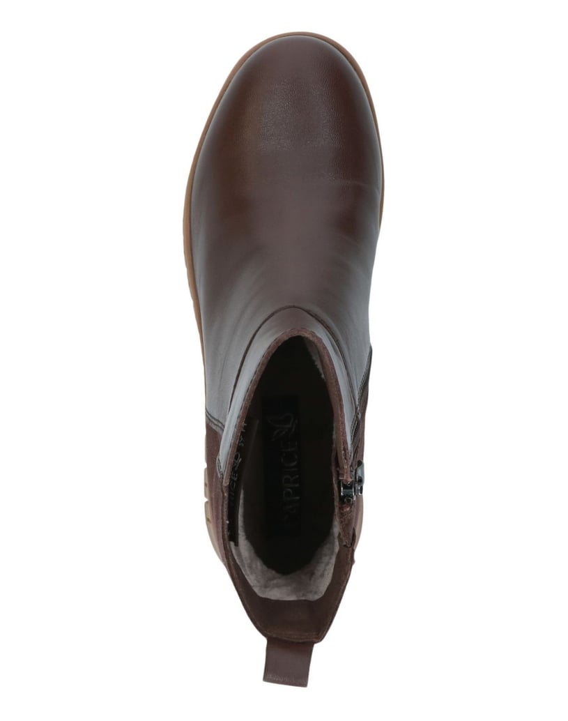 Caprice-Stiefelette-schwarz