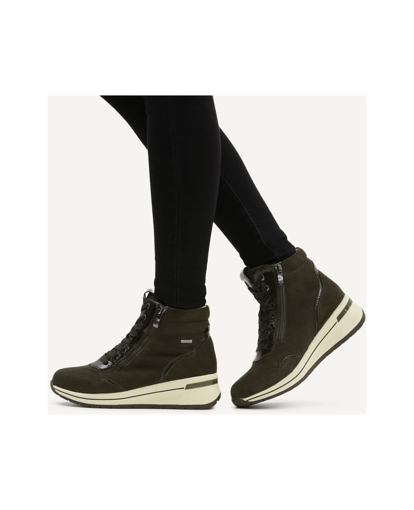 Caprice-Stiefelette-schwarz
