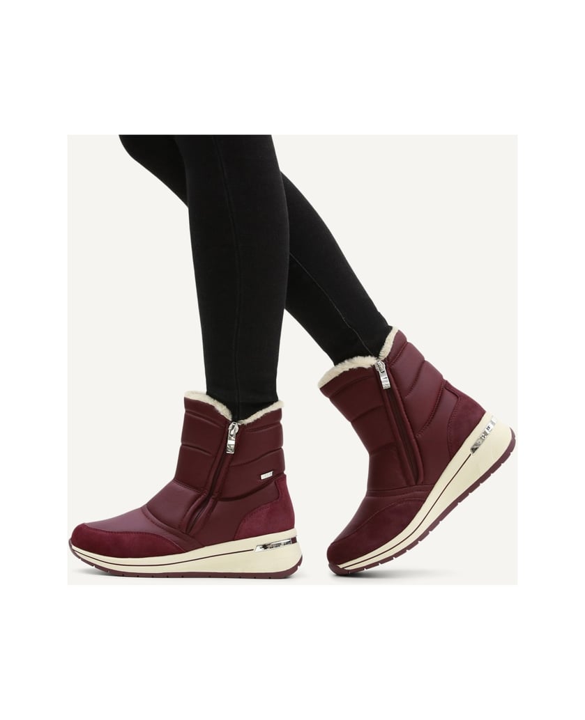 Caprice-Stiefelette-rot