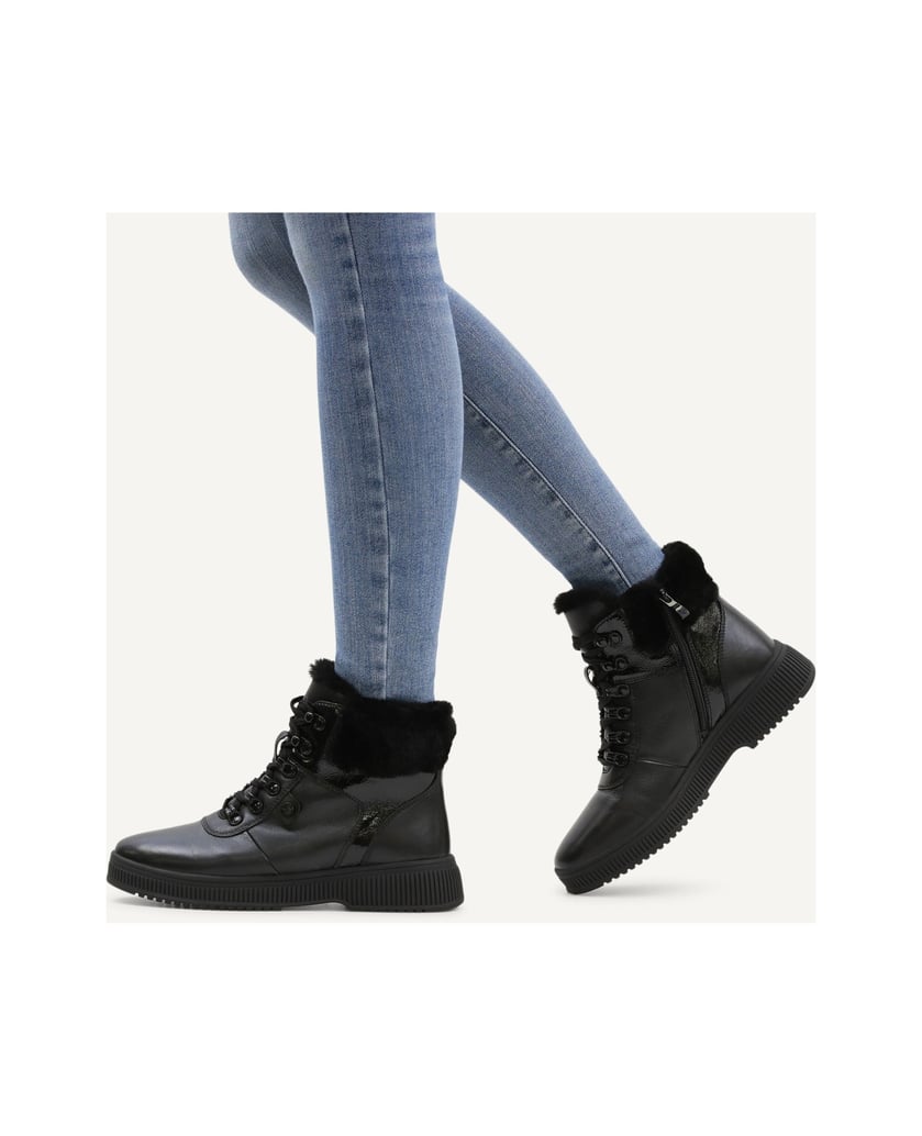 Caprice-Stiefelette-schwarz