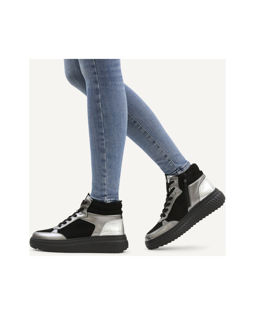 Caprice-Stiefelette-schwarz