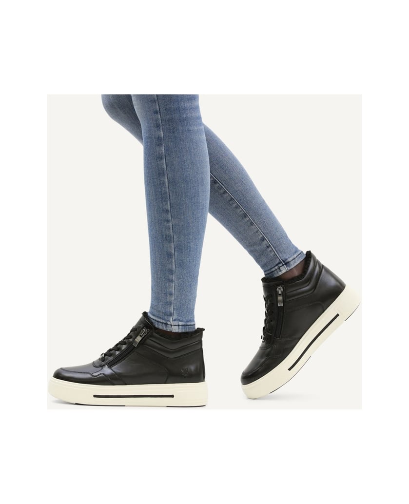 Caprice-Stiefelette-schwarz