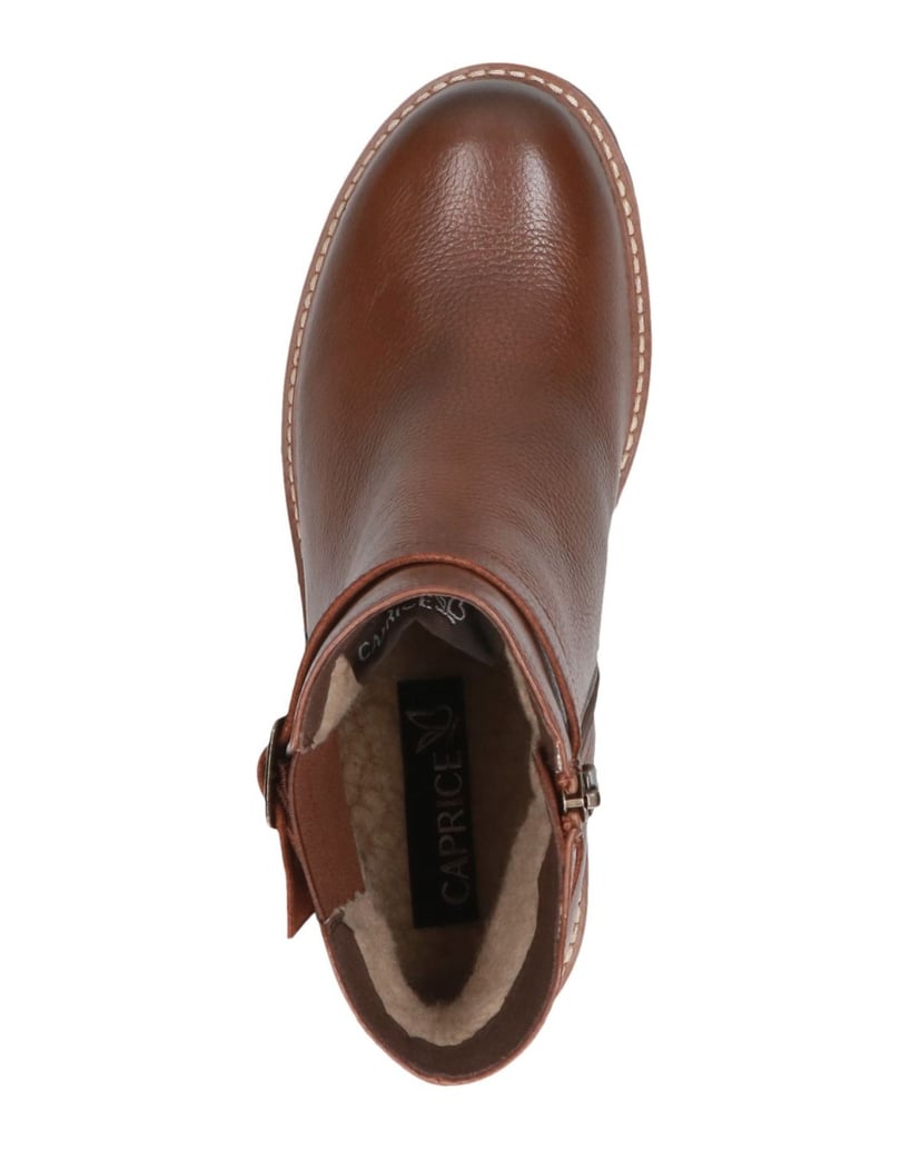 Caprice-Stiefelette-braun