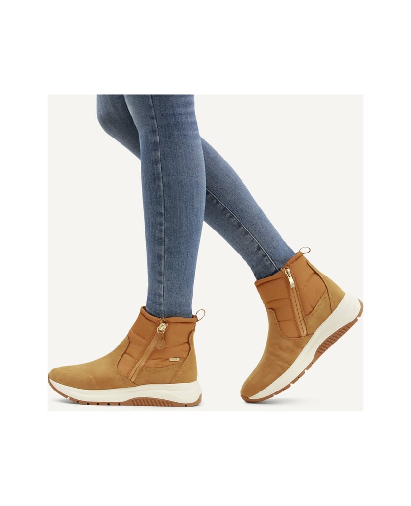 Caprice-Stiefelette-orange