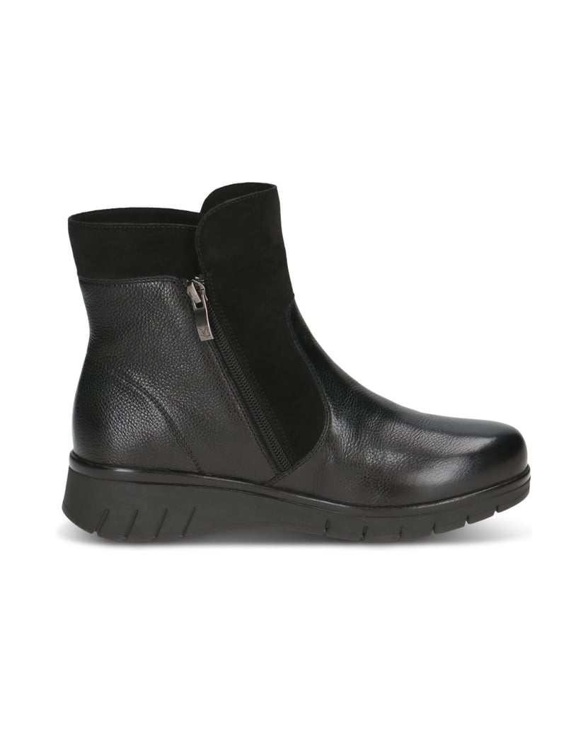 Caprice-Stiefelette-schwarz