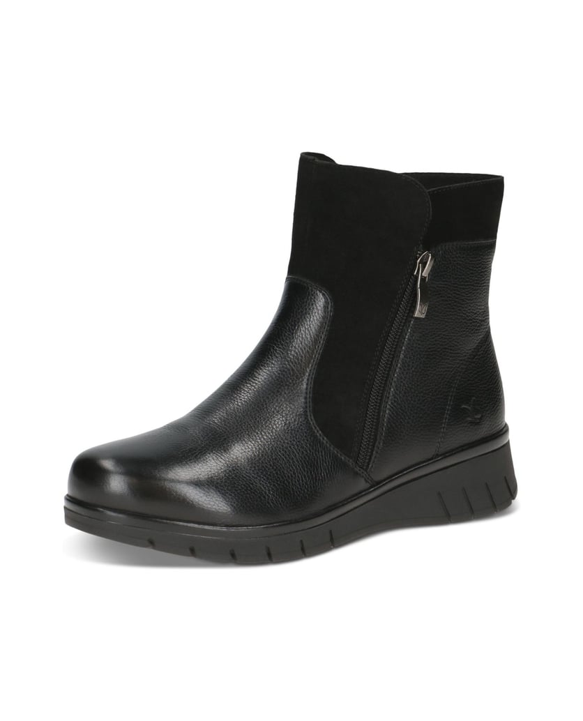 Caprice-Stiefelette-schwarz