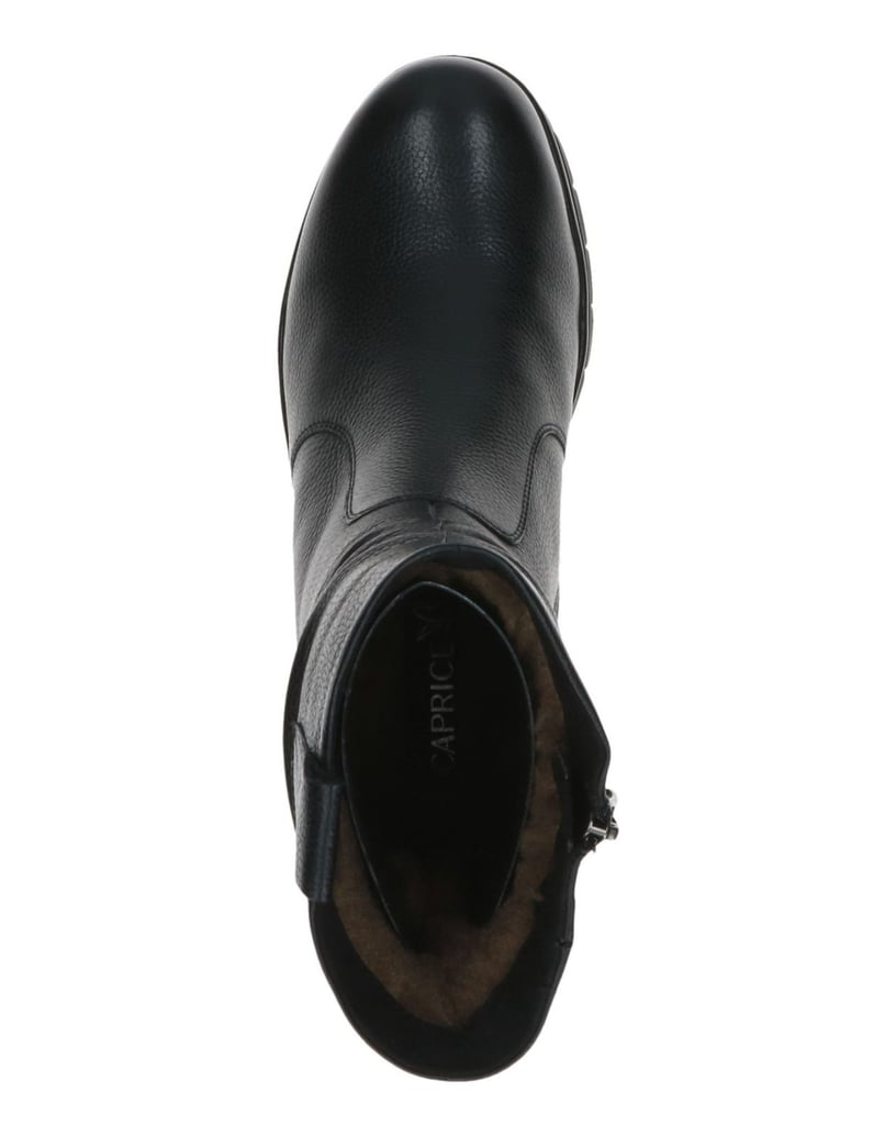 Caprice-Stiefelette-schwarz