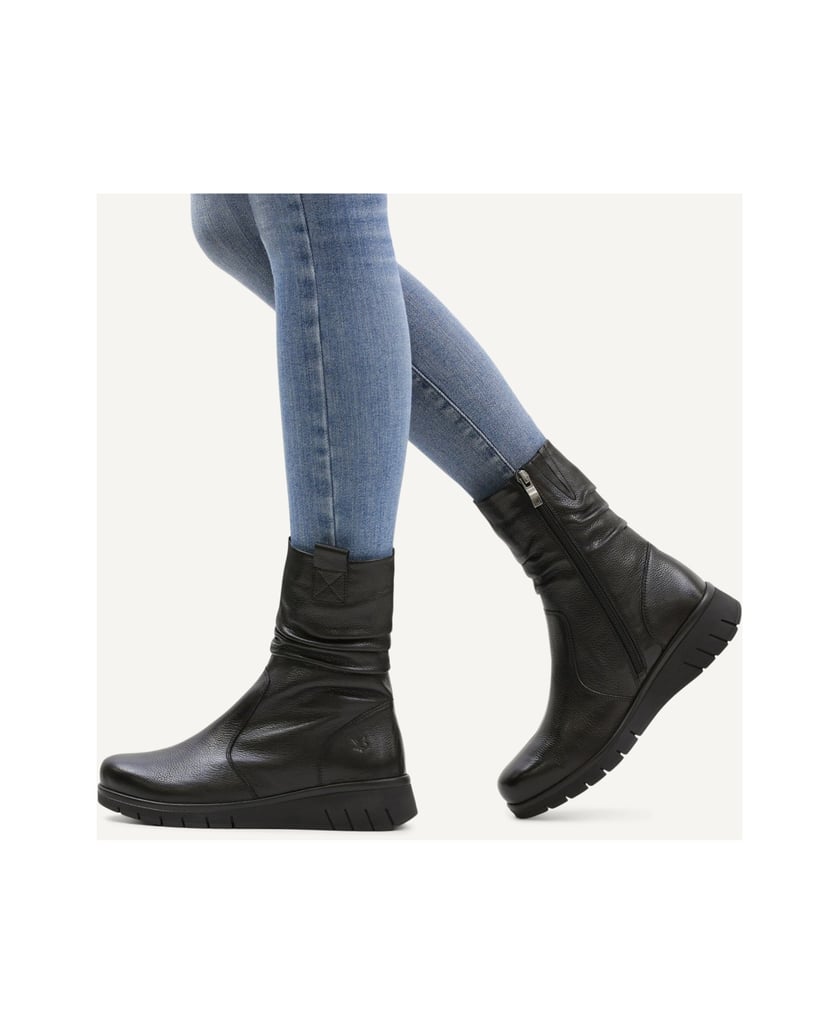 Caprice-Stiefelette-schwarz