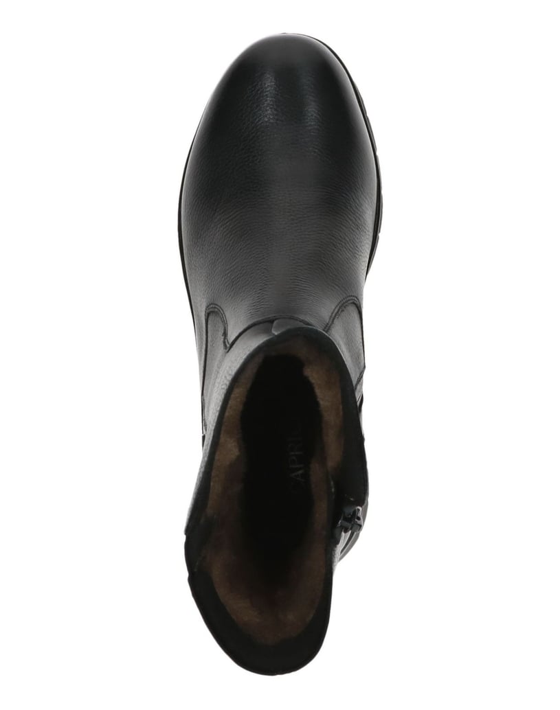 Caprice-Stiefelette-schwarz