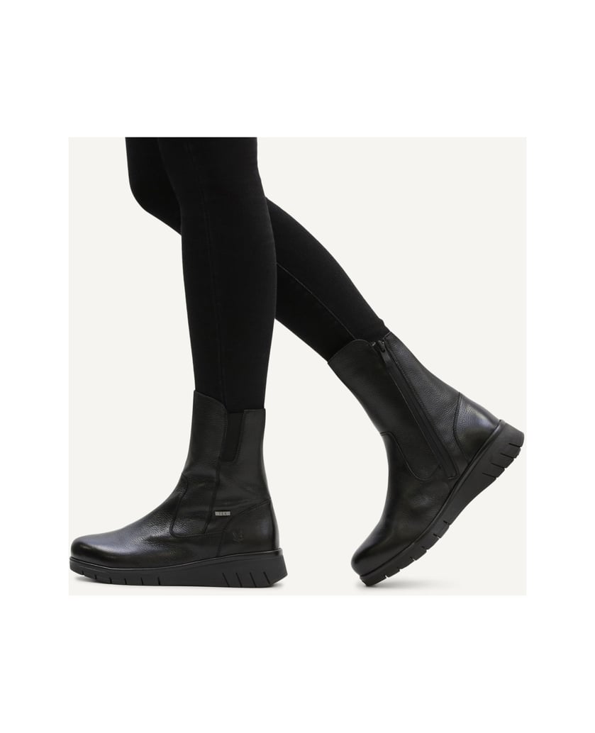 Caprice-Stiefelette-schwarz
