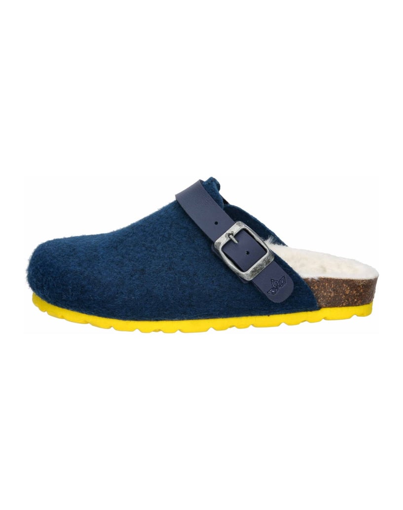Lico-Hausschuh-Clog-Kids-Warm-blau