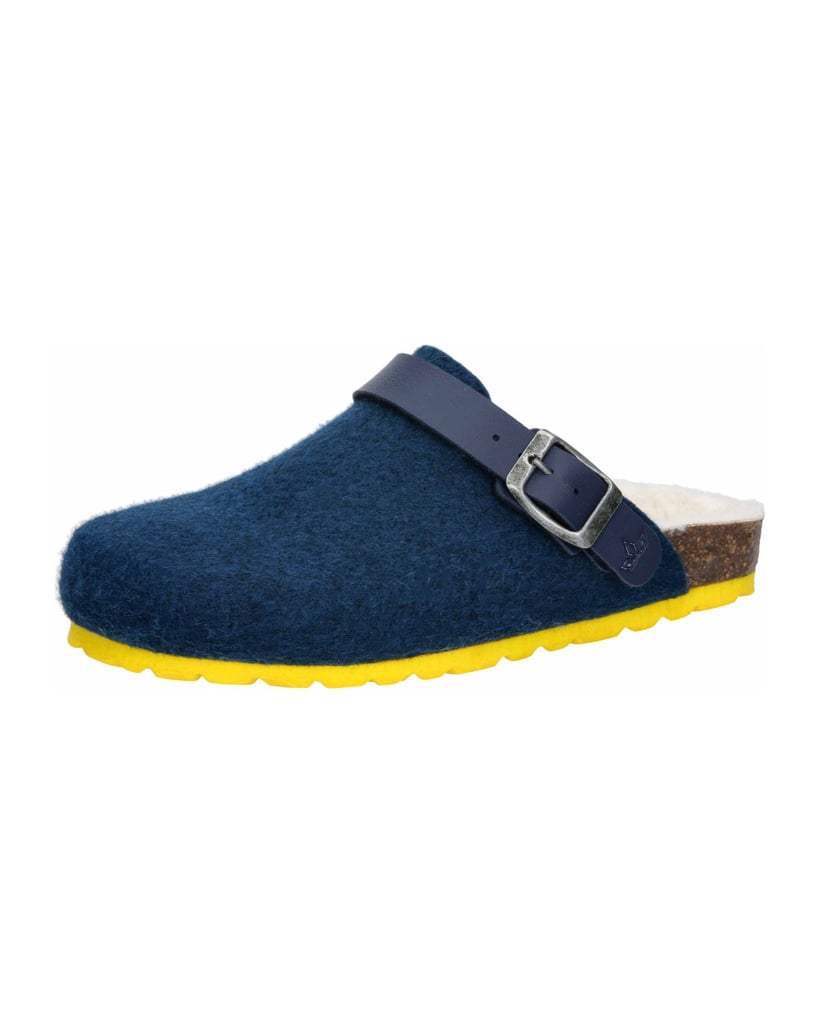 Lico-Hausschuh-Clog-Kids-Warm-blau