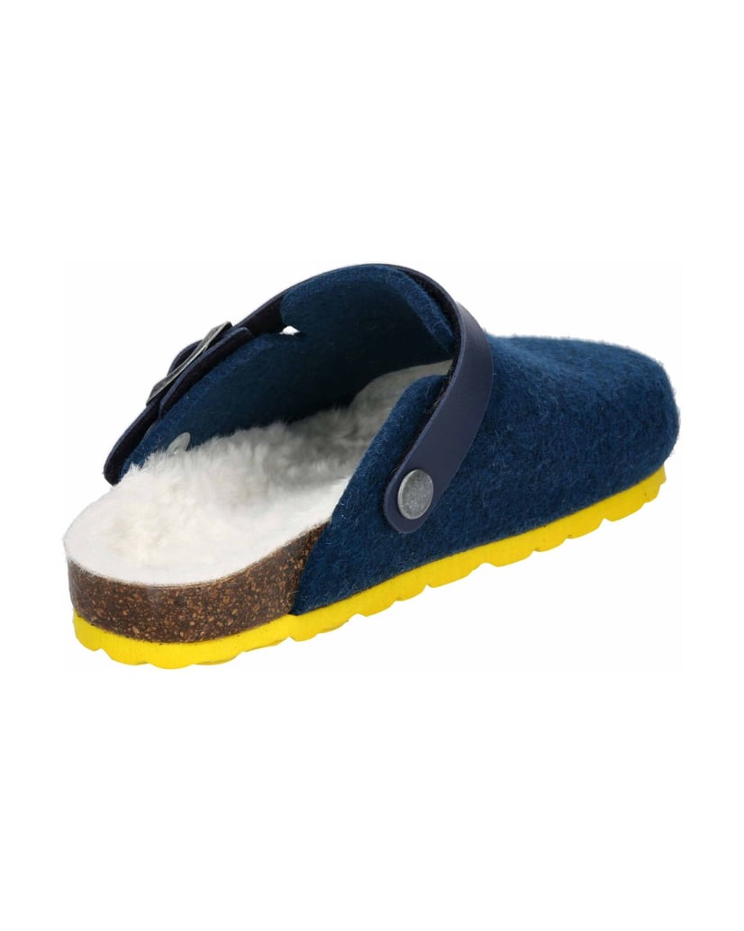 Lico-Hausschuh-Clog-Kids-Warm-blau