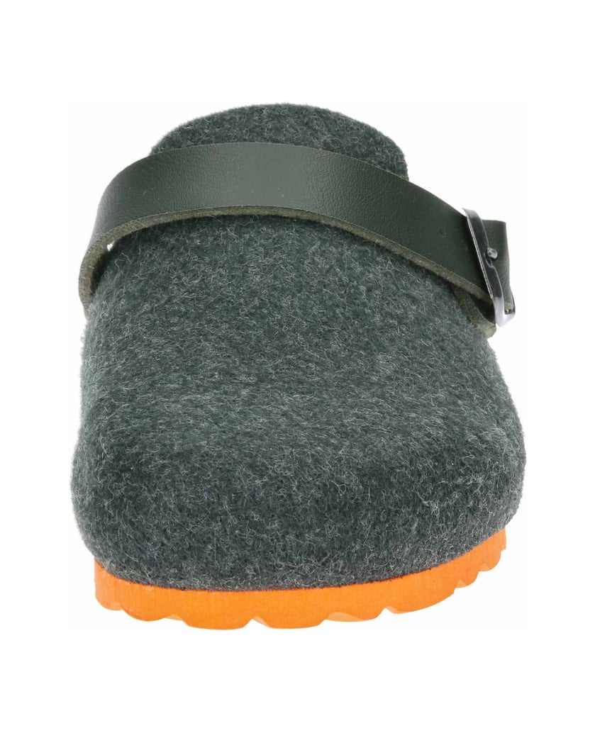 Lico-Hausschuh-Clog-Kids-Warm-grün