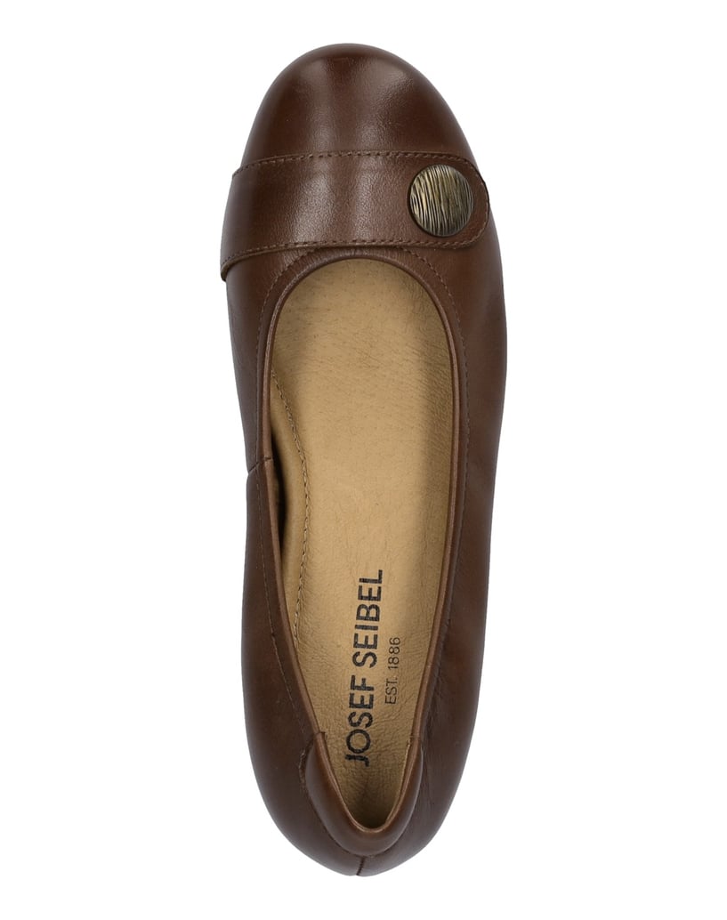 JOSEF-SEIBEL-JOSEF-SEIBEL-Florina-04-|-Ballerina-für-Damen-|-Braun-cognac