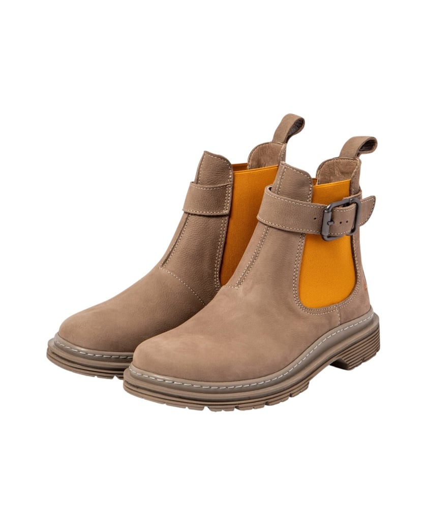 Art-Stiefeletten-grau