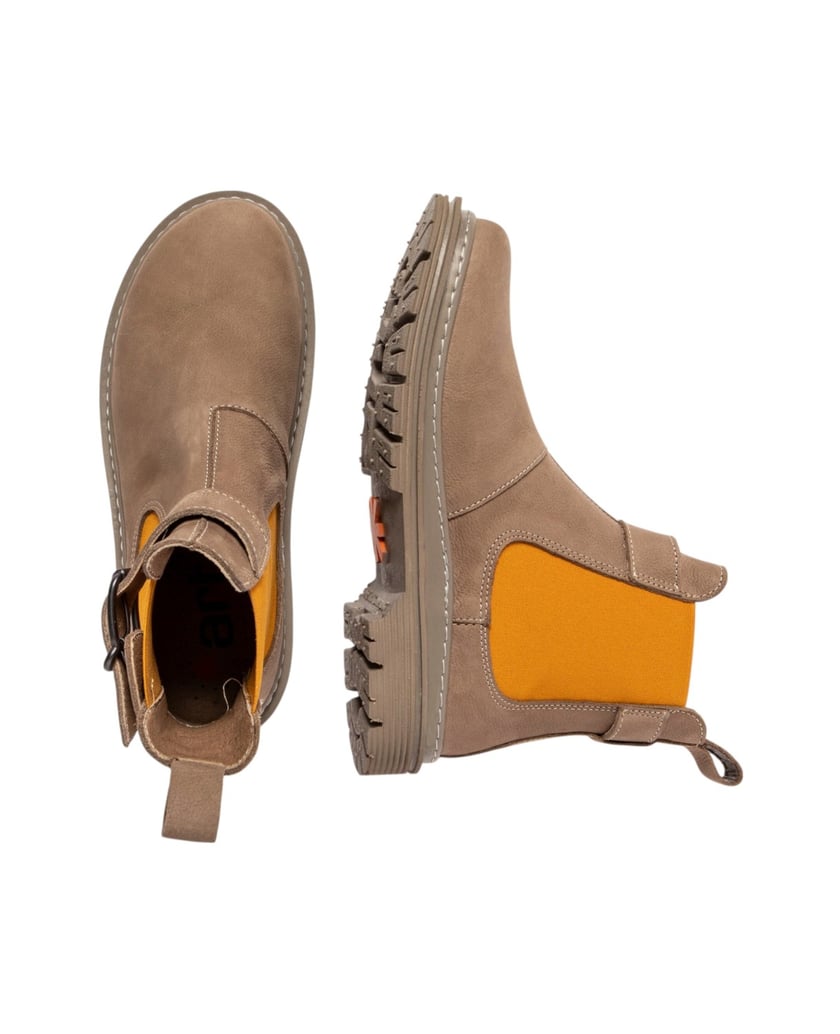Art-Stiefeletten-grau