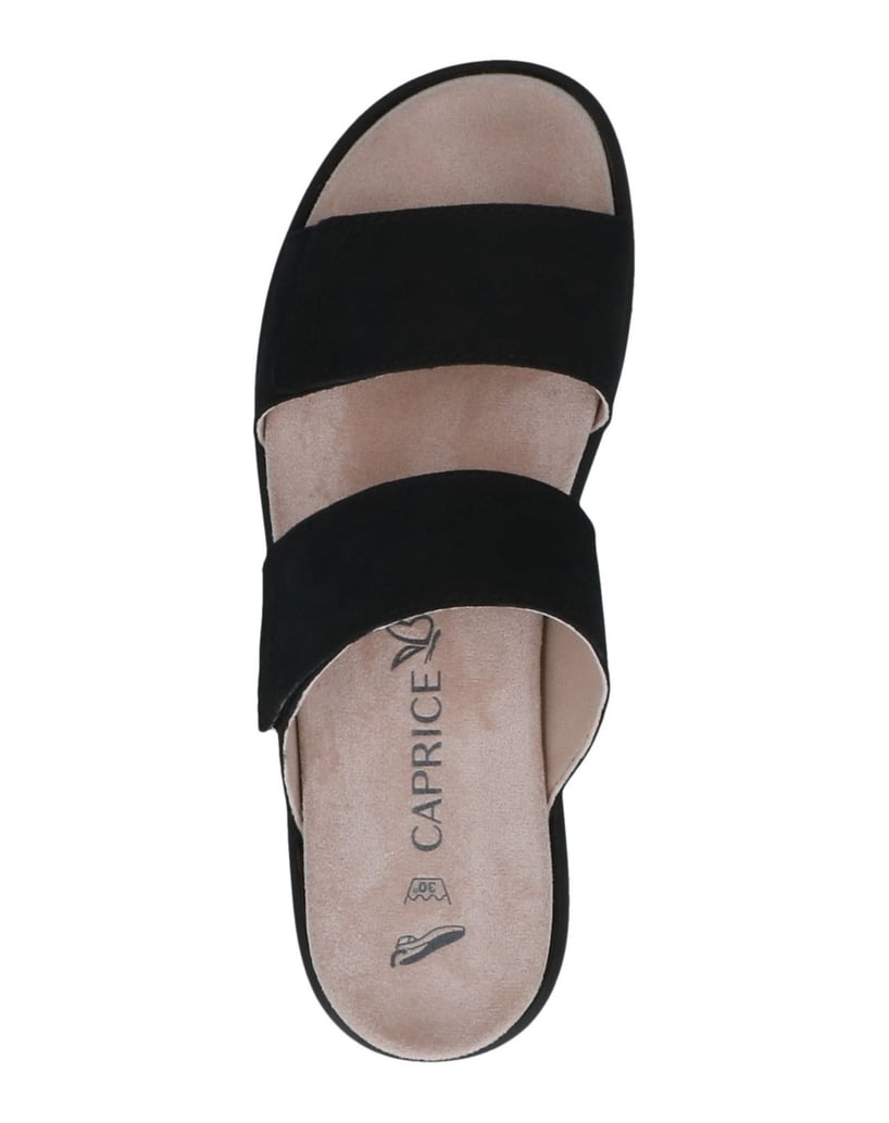 Caprice-Sandale-schwarz