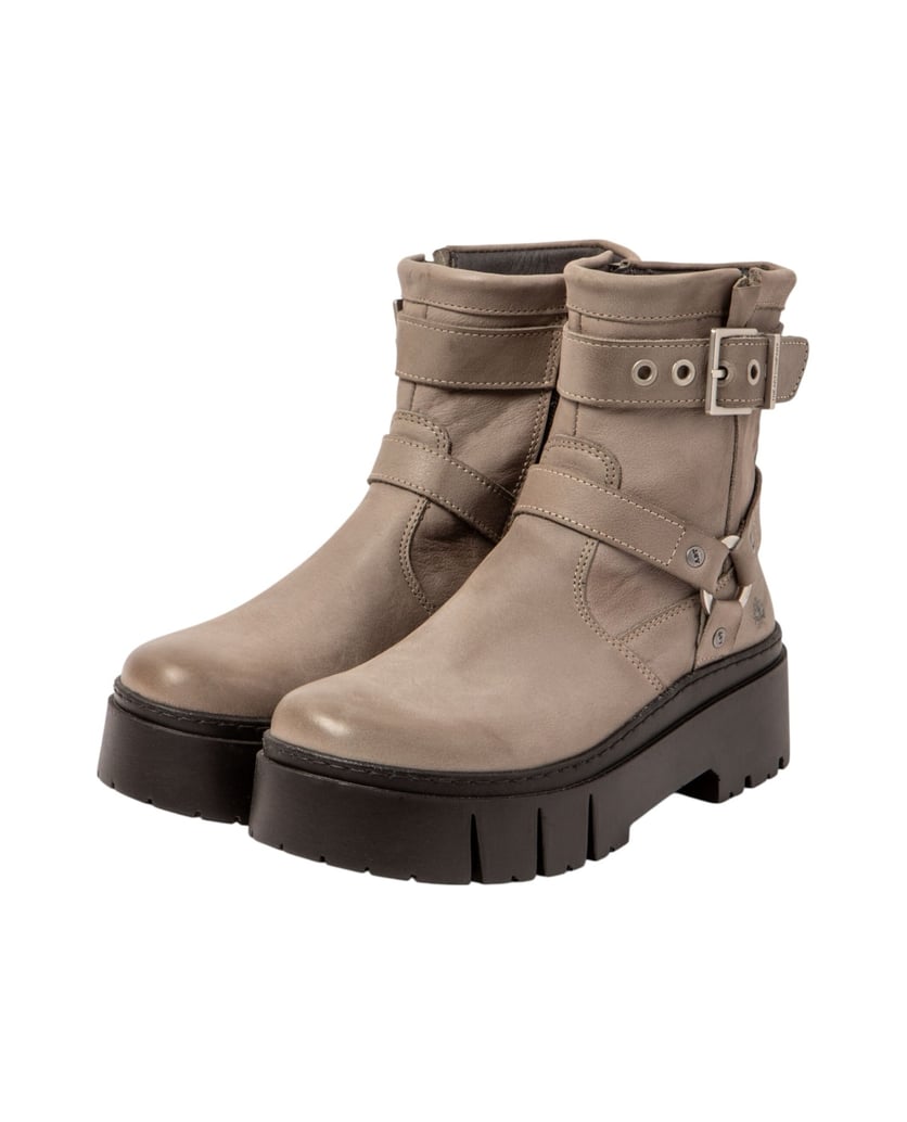Art-Stiefeletten-grau