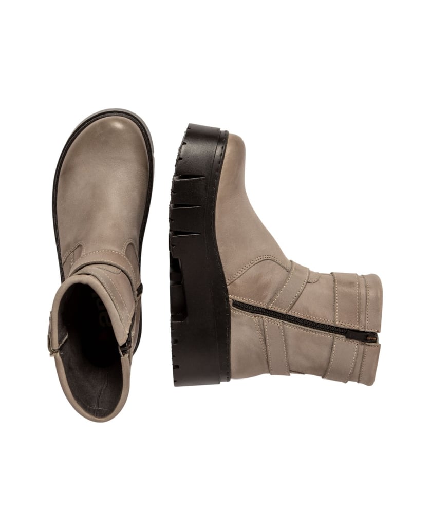 Art-Stiefeletten-grau