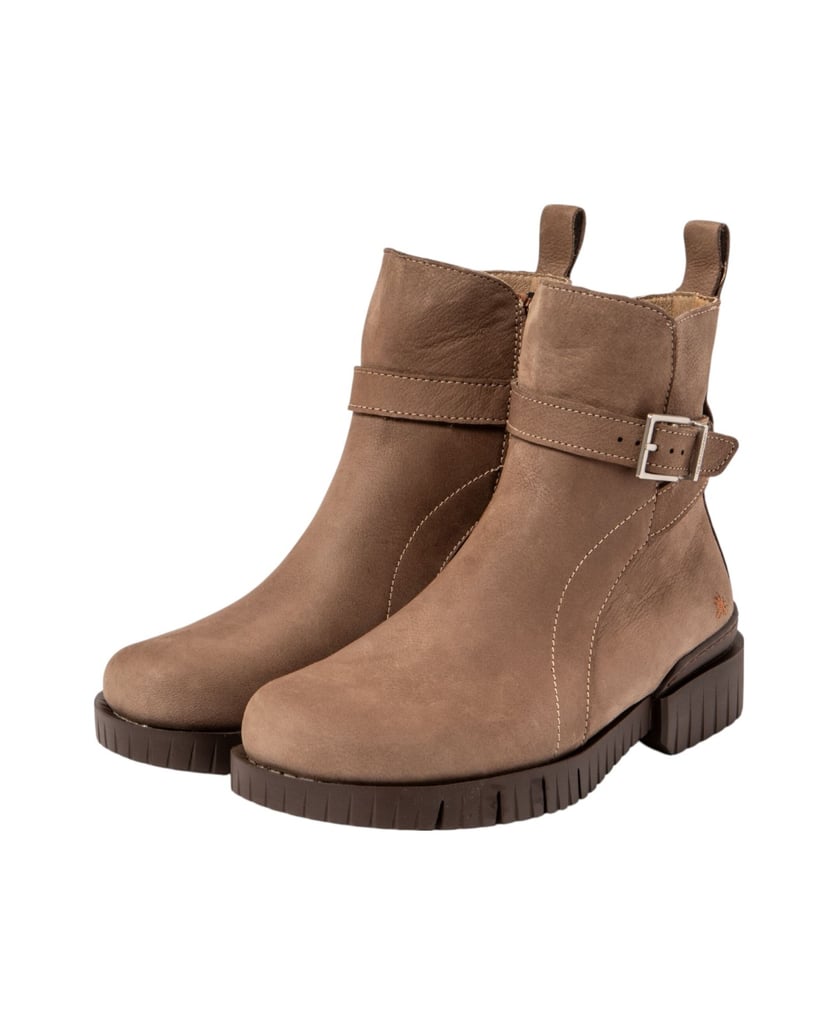 Art-Stiefeletten-grau