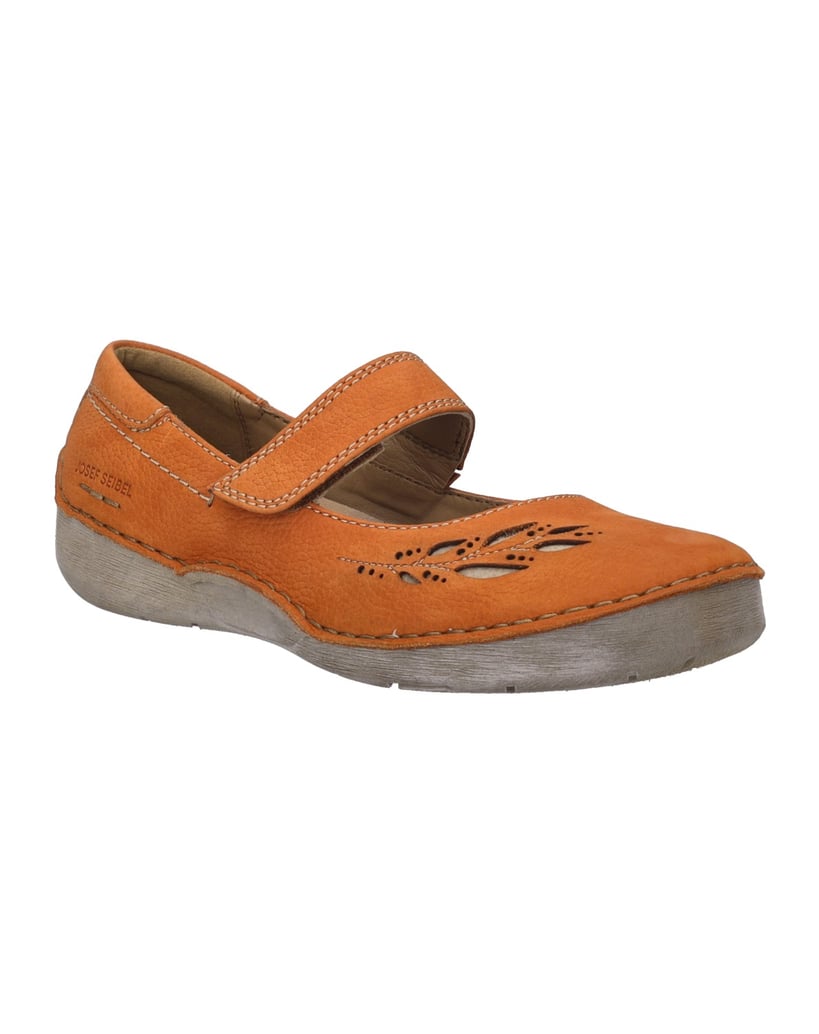 JOSEF-SEIBEL-JOSEF-SEIBEL-Fergey-58-|-Ballerina-für-Damen-|-Gelb-orange