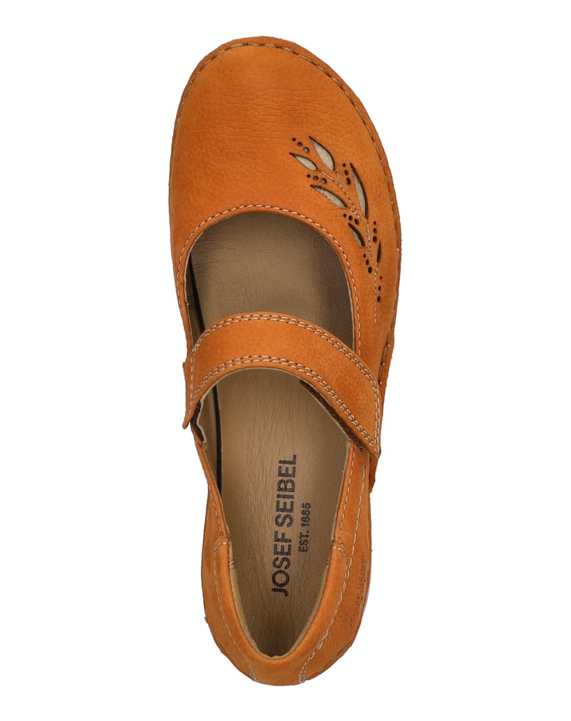 JOSEF-SEIBEL-JOSEF-SEIBEL-Fergey-58-|-Ballerina-für-Damen-|-Gelb-orange