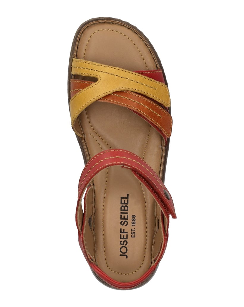 JOSEF-SEIBEL-JOSEF-SEIBEL-Debra-62-|-Sandale-für-Damen-|-Rot-rot