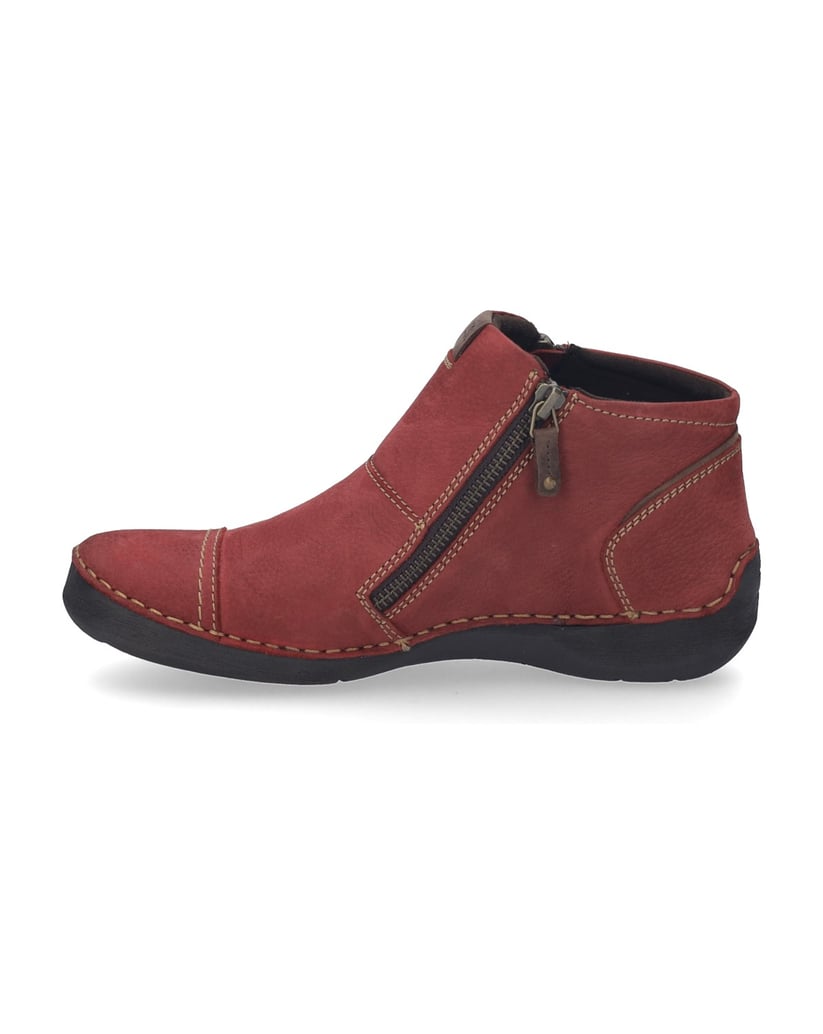 JOSEF-SEIBEL-JOSEF-SEIBEL-Fergey-46-|-Stiefelette-für-Damen-|-Rot-rot