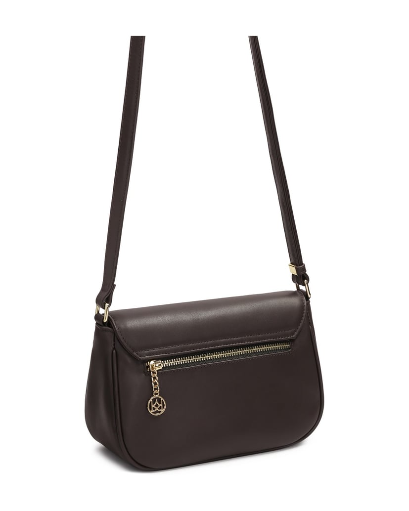 Kazar-Braune-Gürtelhandtasche-mit-Klappentasche-braun