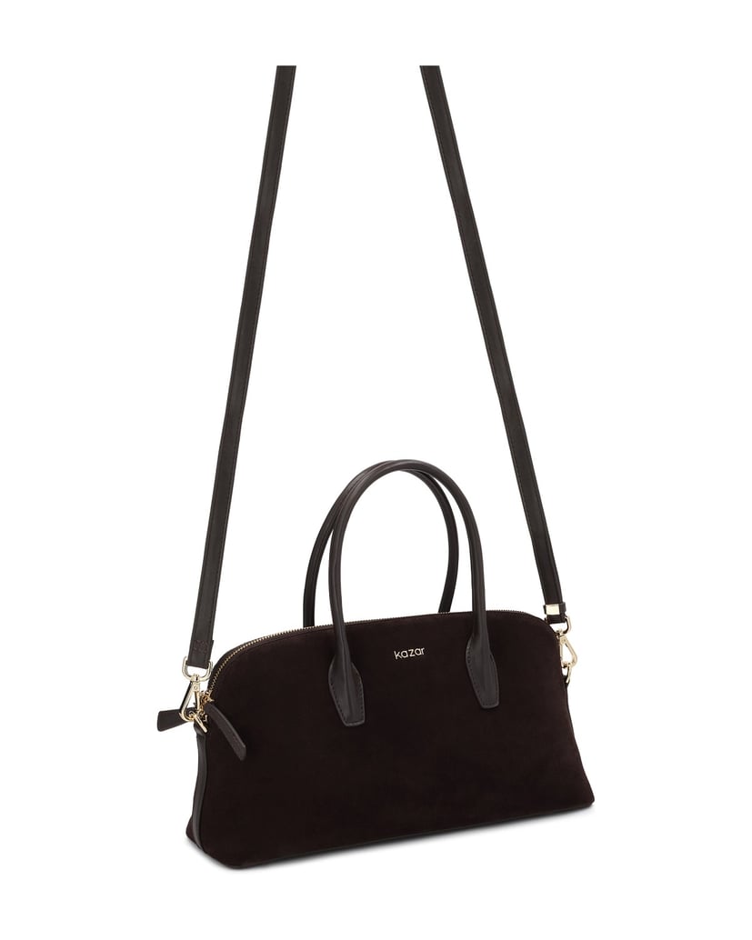 Kazar-Braune-Wildlederhandtasche-mit-Griffen-braun