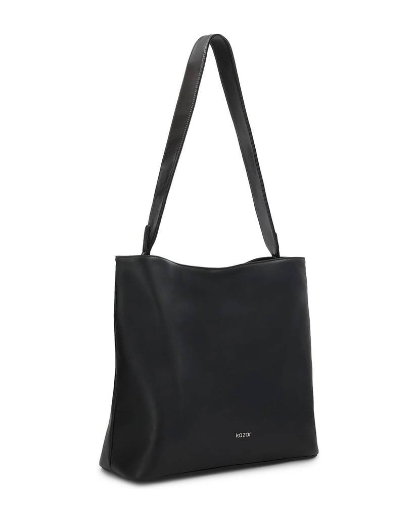 Kazar-Schwarze-Handtasche-mit-zwei-Tragemöglichkeiten-schwarz
