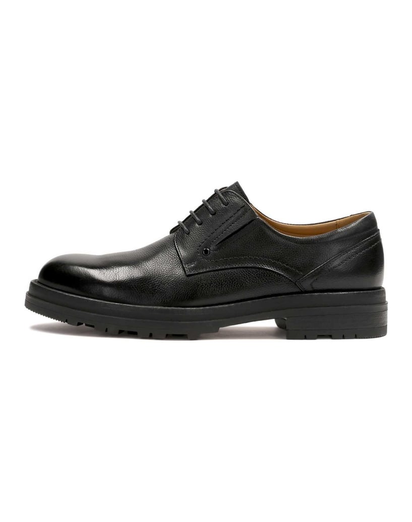Kazar-Schwarze-Freizeitschuhe-aus-Leder-schwarz