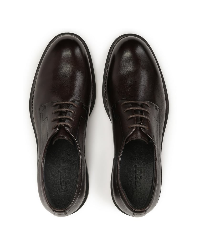 Kazar-Braune-Lederschuhe-braun