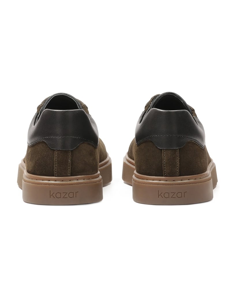 Kazar-Khaki-Wildleder-Turnschuhe-oliv