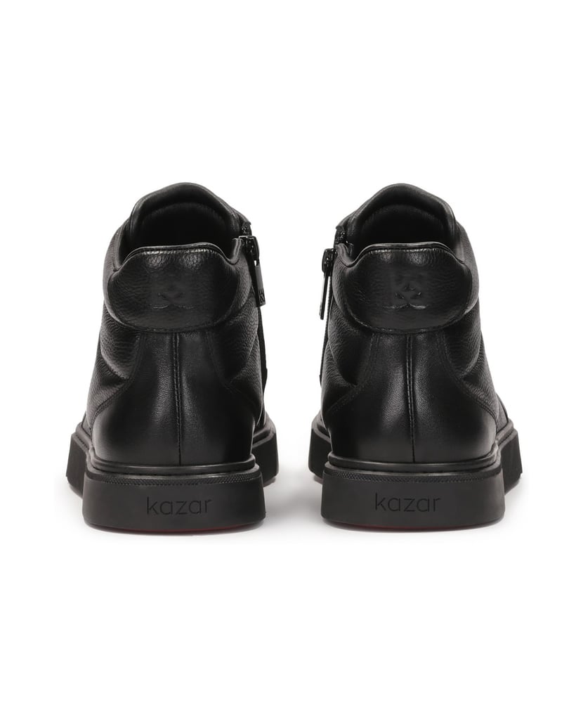 Kazar-Schwarze-Turnschuhe-mit-hohem-Schaft-schwarz